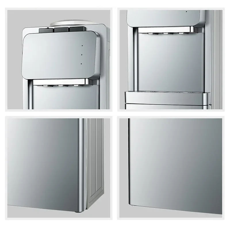 Office Hot and Cold Water Dispenser—Directly Connected to Water Lines, Hot, Cold, and Warm Water via Compressor-Based Refrigerat