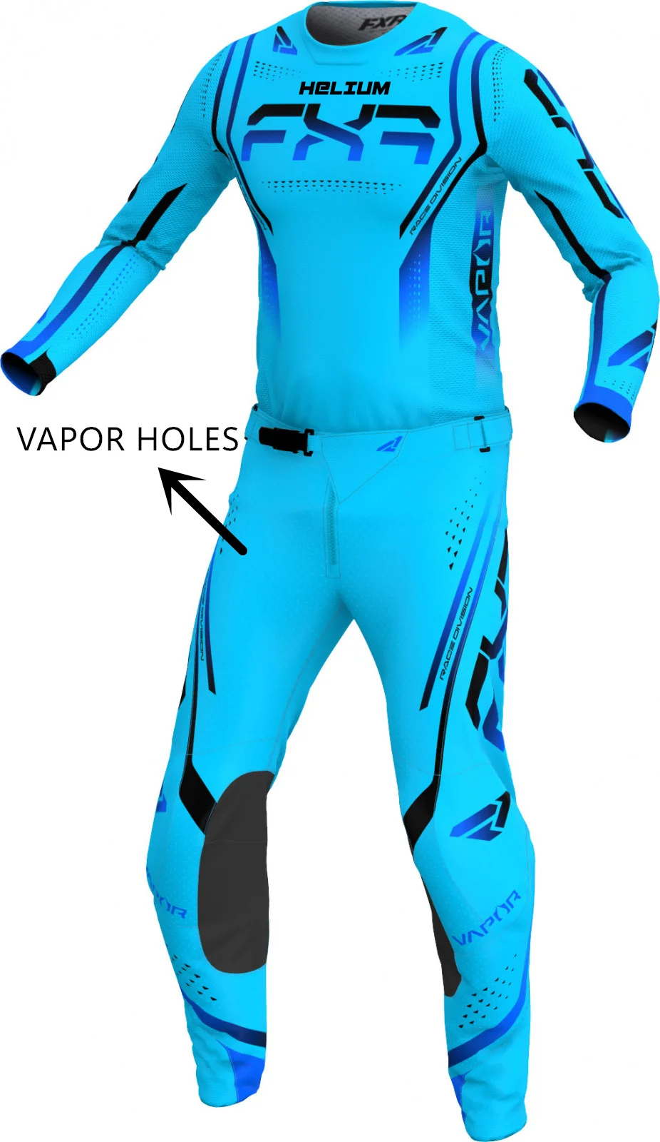 2024.07 Helium fxr Motocross Gear Set Top Enduro Dirt Bike MX Combos Moto Jersey And Pant Motorcycle Kit