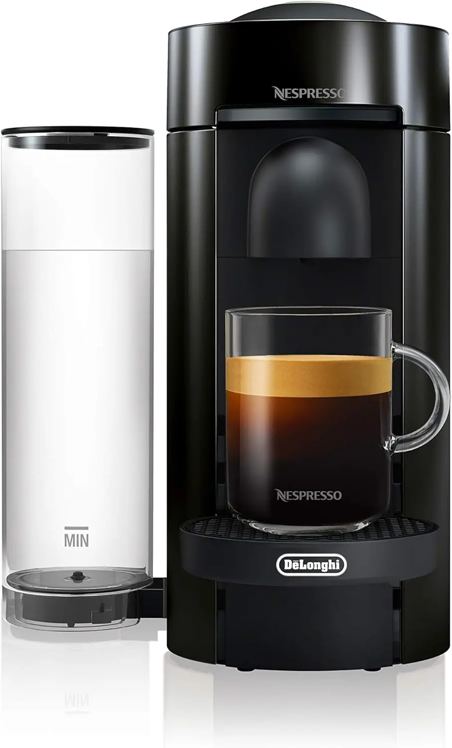 

Vertuo Plus Coffee and Espresso Maker By De'Longhi, Ink Black