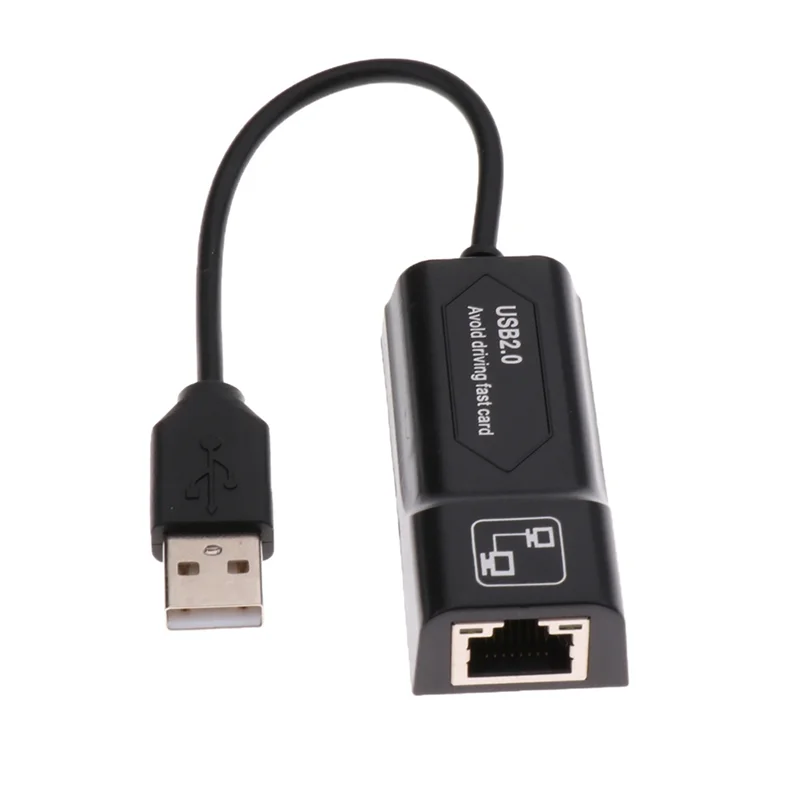 Адаптер USB 2.0 к RJ45 с адаптером Mirco OTG USB 2.0 Кабель-адаптер LAN Ethernet для Amazon Fire TV 3 или Stick GEN 2