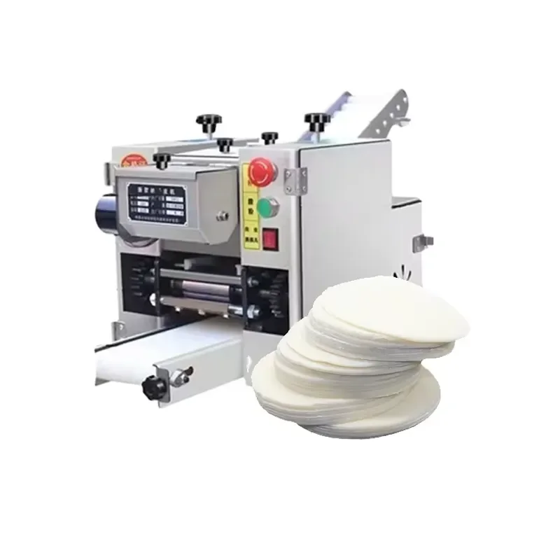 Newest 220V Electric Automatic Dumpling Wrapper Making Machine Home Applicable New Type Wonton Maker for Samosas