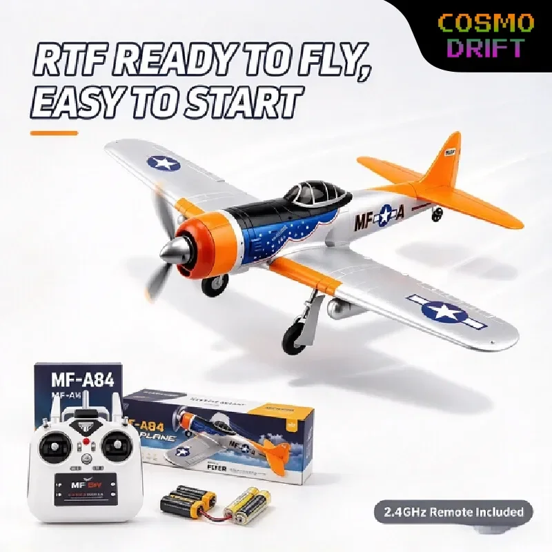 MF-A84 2.4G Brushless RC Stunt Glider Fixed Wing EPP Foam Aeromodel Hobby Toy Outdoor Beginner Birthday Gift