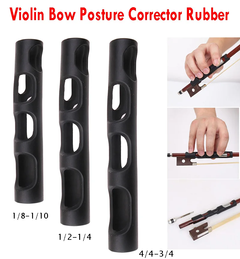 Violin Bow Posture Corrector Rubber Violin Bow Hold Posture Correction Tool violin Accessories