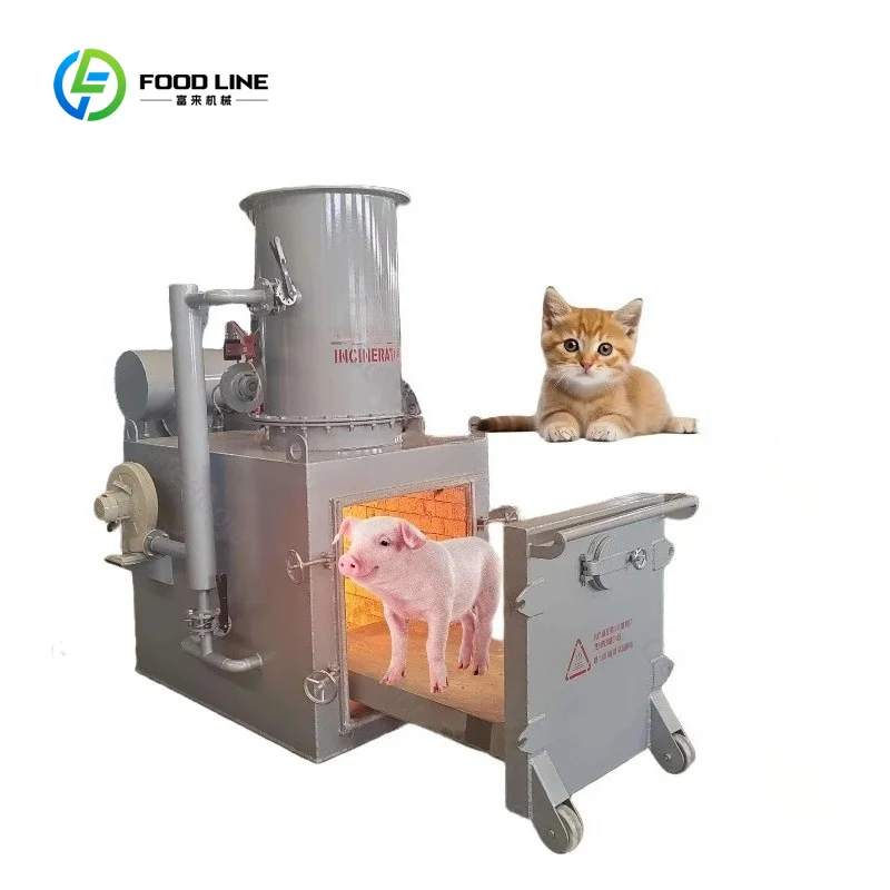 Customized Factory Price Smoke-free and Environmentally Friendly Animal Incinerators for Pets Poultry Cattle Sheep and Pigs