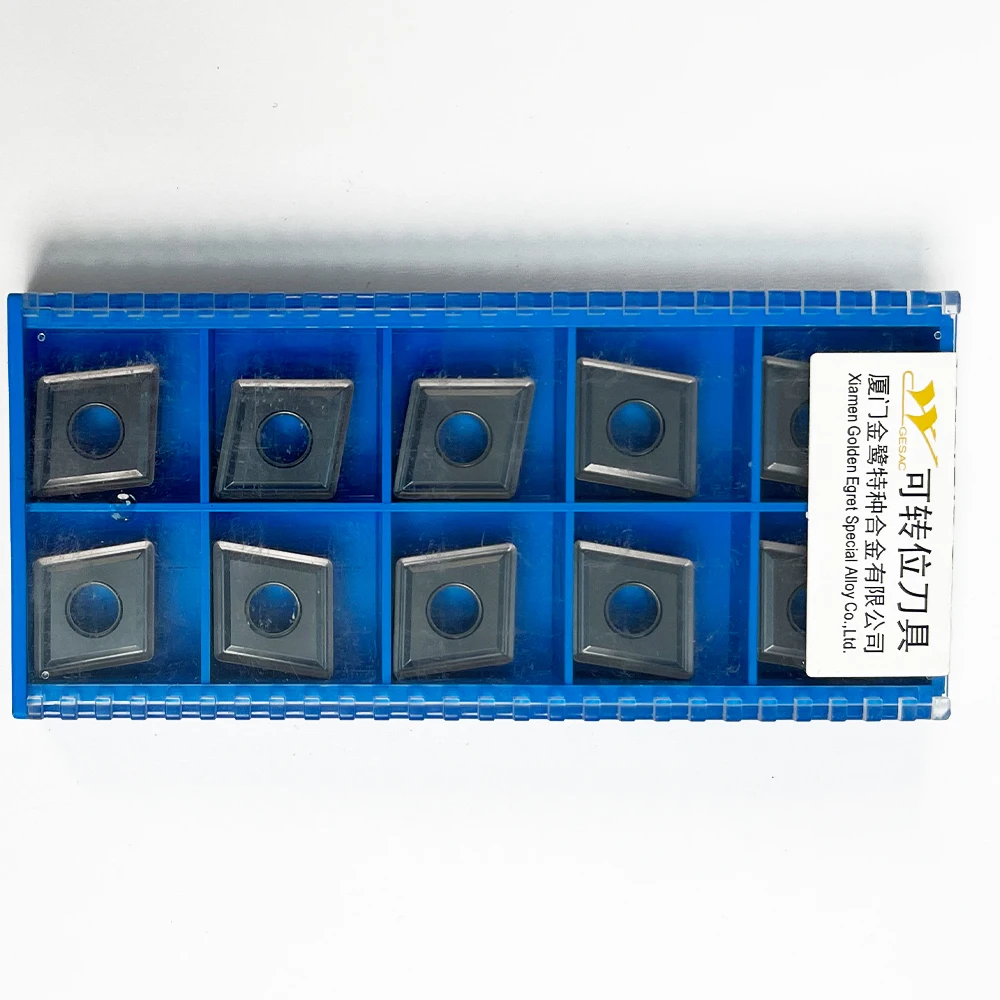 HUAZHICHUN CNMG120408-SM GM3225 inserti in metallo duro CNC per acciaio inossidabile