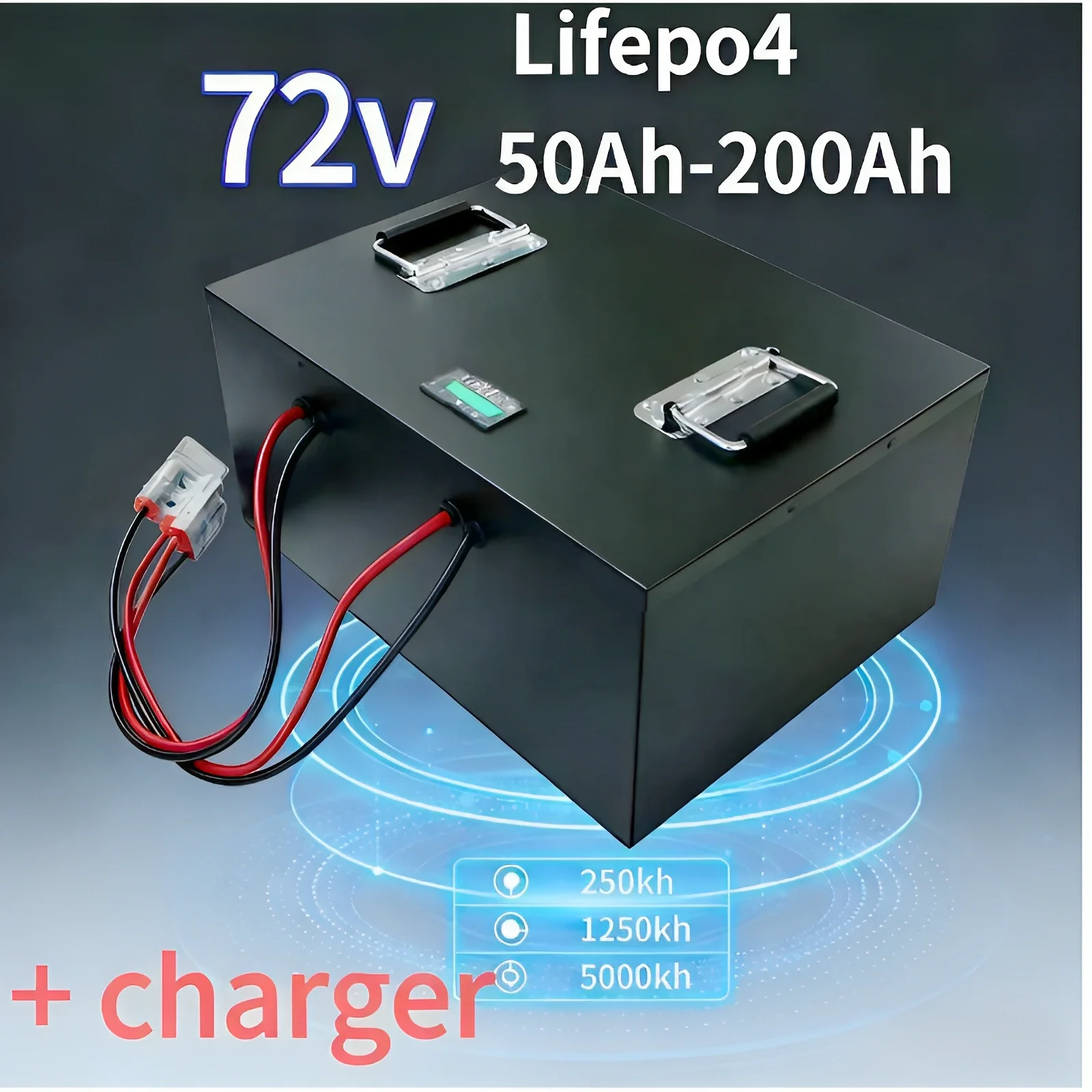 Top-Tier LiFePO4 72V Batteries (50Ah/60Ah/70Ah/80Ah/100Ah/150Ah/180Ah/200Ah) – Custom Engineered for E-Scooters