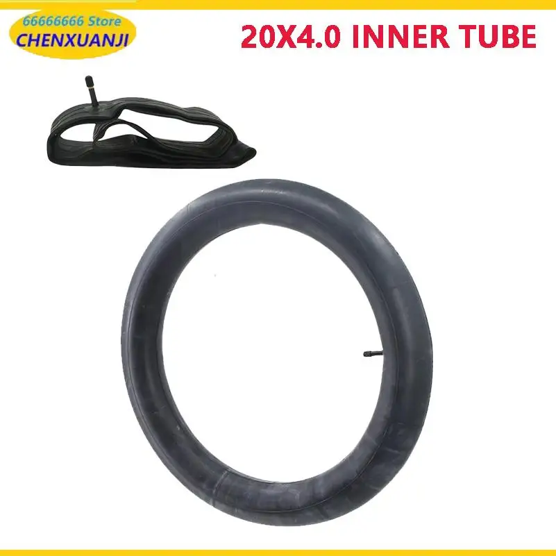 20 Inch 20x4.0 Inner Tube Thickened Wearproof Rubber Tube Fat Tire Electric Bike for  Mountain Scooter 20x4.0 inner tube NEW
