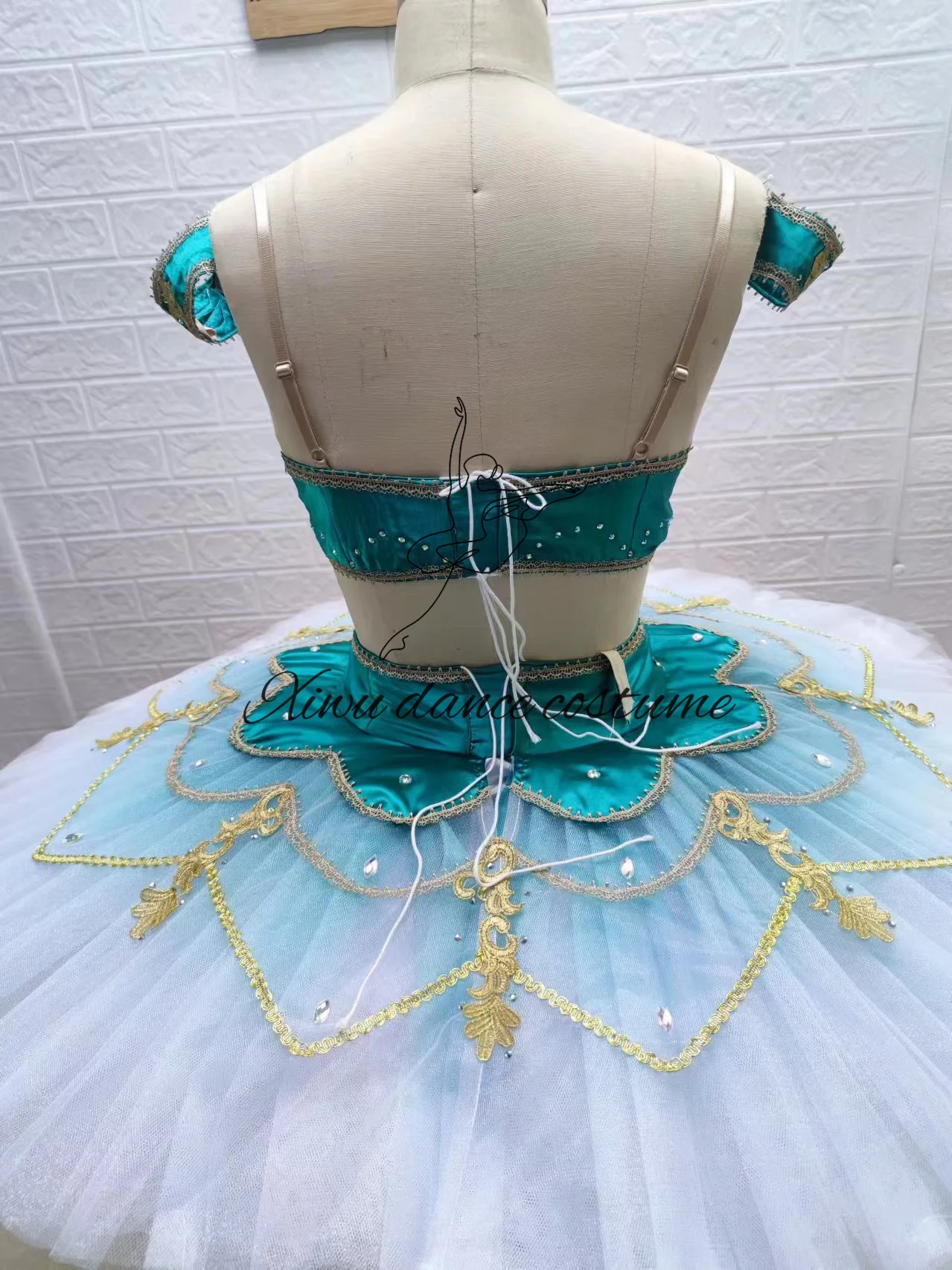 Professional high-quality custom-size ballet performance ballet costume high-end competition ballet dress