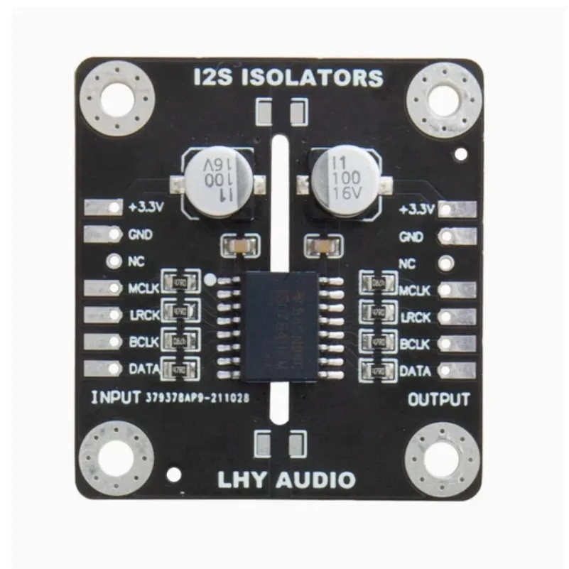 

I2S LIS Signal Isolation Card Amanero Digital Audio Interface Pchif Eliminates Interference and Separates Noise