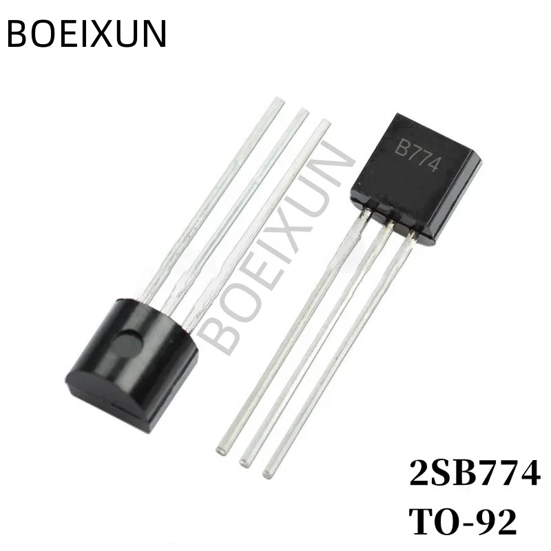 100Pcs 2SB774 B774 DIP Transistor TO-92 Type PNP Bipolar Amplifier Transistor 25V/100mA