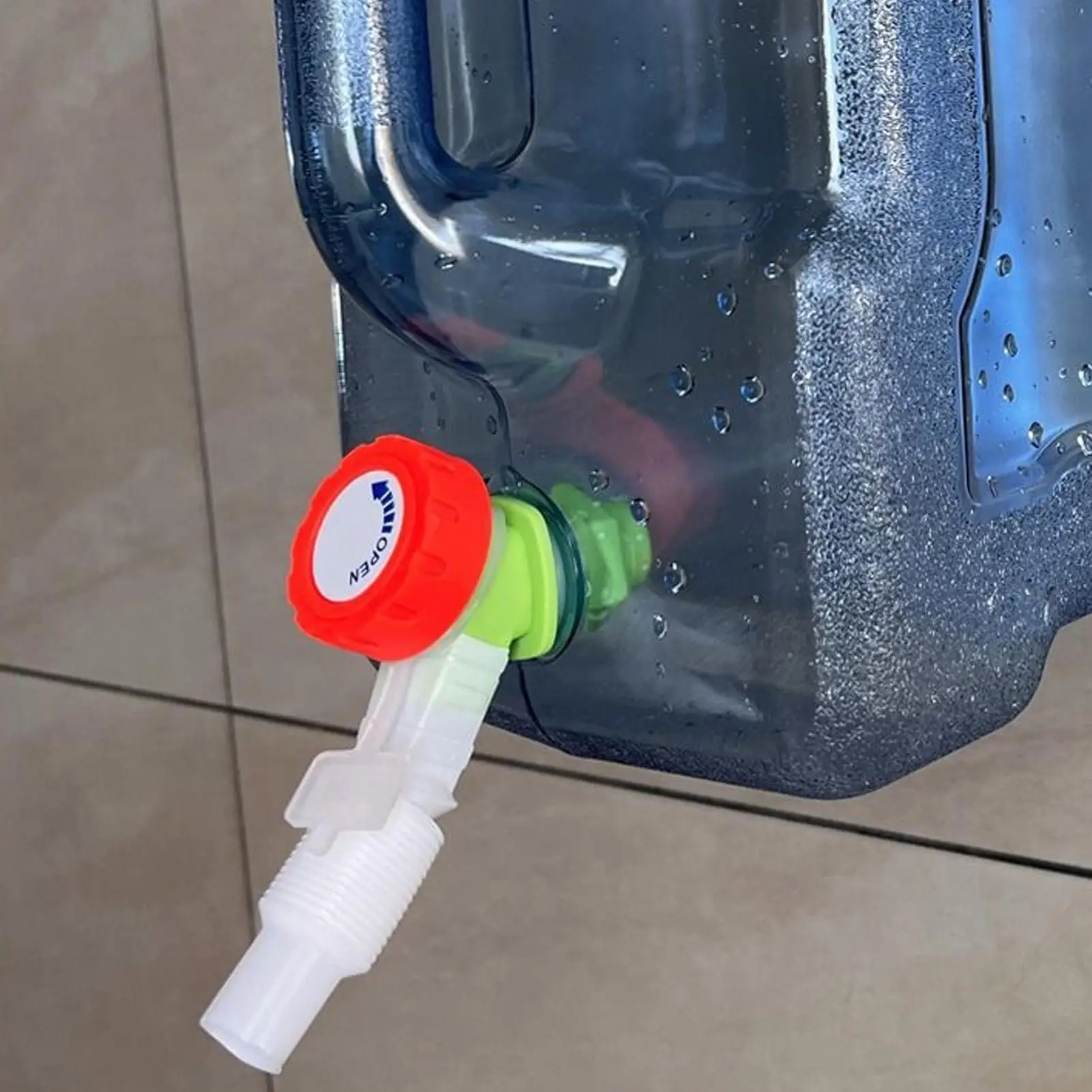 Water Faucet Outdoor Bucket Compost Bucket Top Hose Adapter Barrel Spigot Hose Thread Connection Water Barrel Faucet Replacement