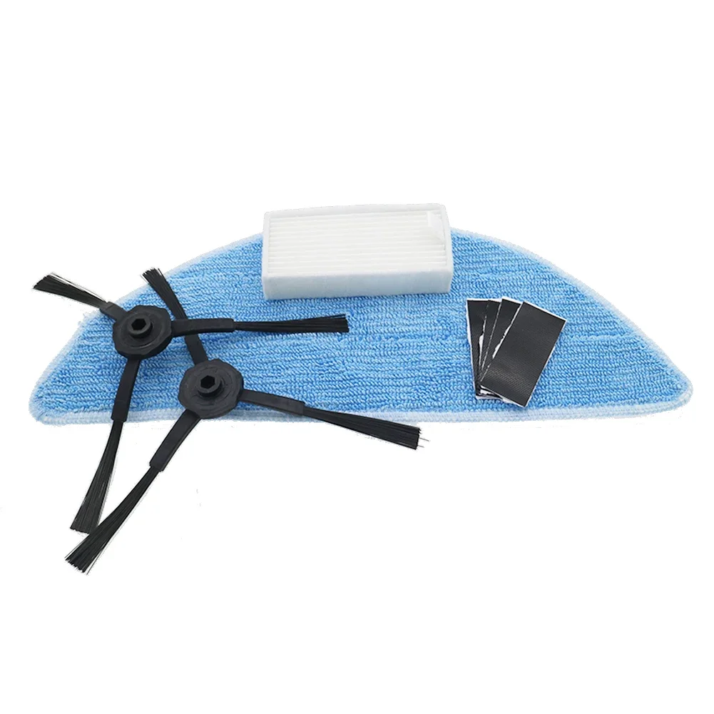 ل Ilife روبوت v5 V3 v5pro V50 V55 x5 الجانب فرشاة Hepa الأساسية الغبار تصفية ممسحة القماش