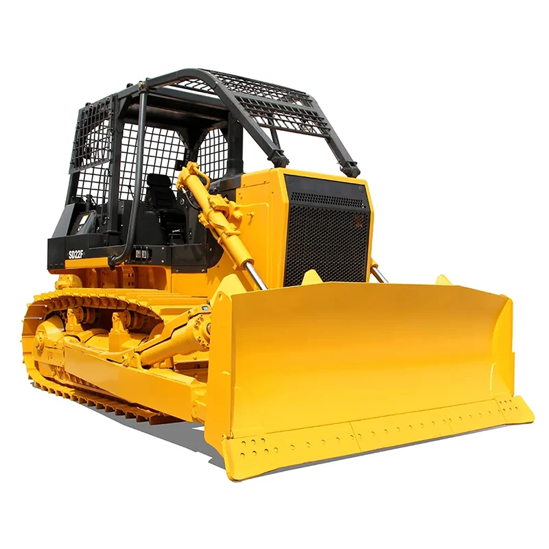 Powerful Excavator Portable Digger Machines Construction Vehicle for Digging with Bulldozer Plate