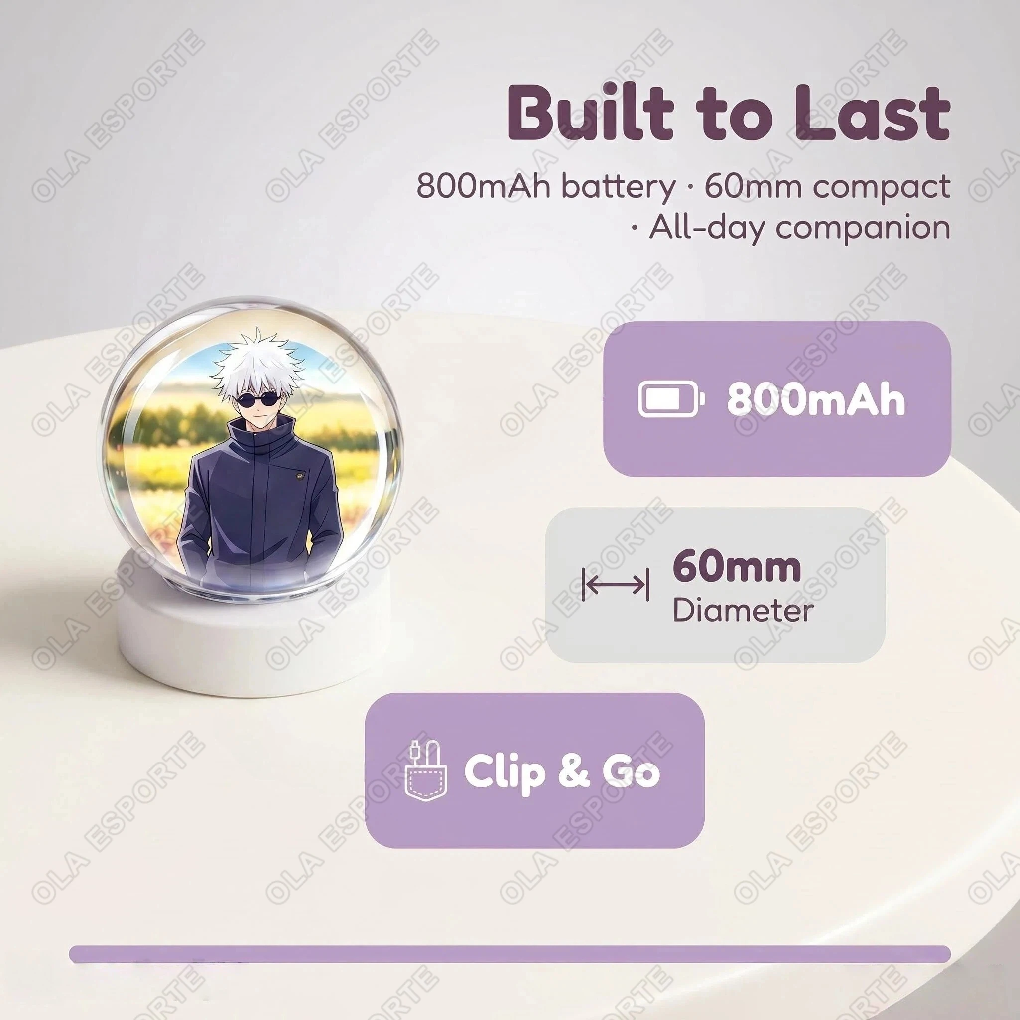 3D Videospeler Kristallen Bol - Magnetic Clasp Cosplay recensie en prijs