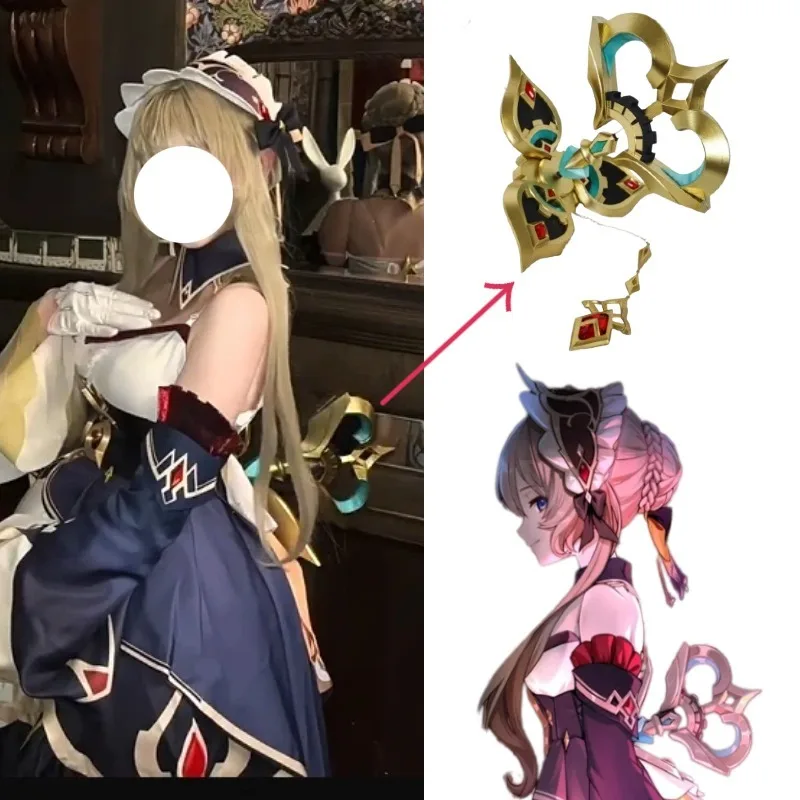 

Sandrone Cosplay Prop Game Genshin Impact Marionette Back Props Electric Rotatable Mascot Halloween Roleplay Accessory Fans Gift