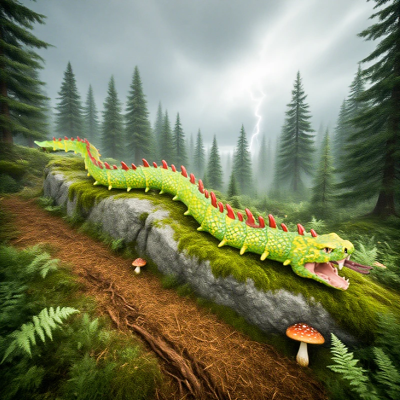 Oenux Simulation Dinosaurier Bayala Drachenbaum Monster Fledermaus Dämon Basilisk Tiermodell Actionfiguren PVC Sammlung Kinderspielzeug Geschenk – Detail 32