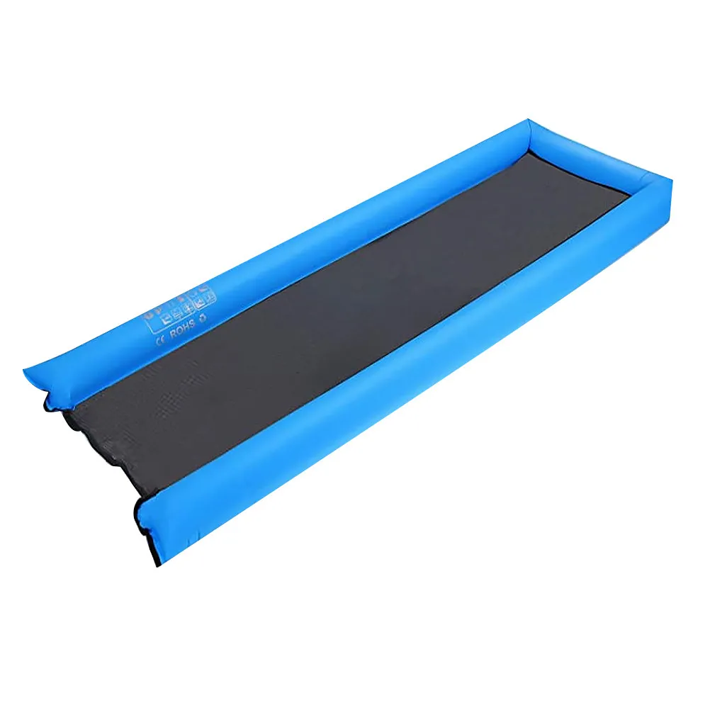 

Portable Inflatable Floating Bed Lightweight Easy to Store Carry Great Gift Idea Swimming Floating Pad Pool Beach Vacation