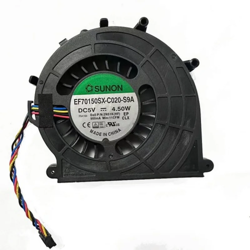 

Y ДЛЯ DELL Optiplex 3020 3020 м 9020 9020 м вентилятор охлаждения микронастольной системы 02N51K