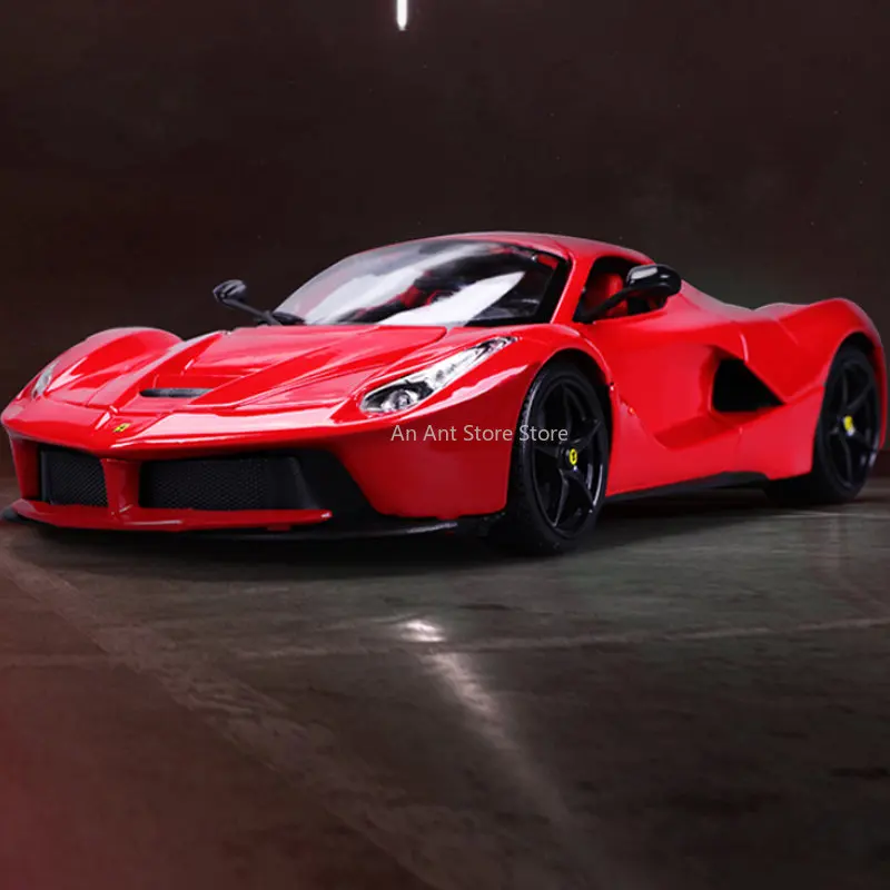 ブラーゴ-子供のおもちゃの車,コレクションモデル,1:18 Fulari laferrari f70,赤い署名シリーズ,ダイキャスト,ハードカバー,合金,ギフト用
