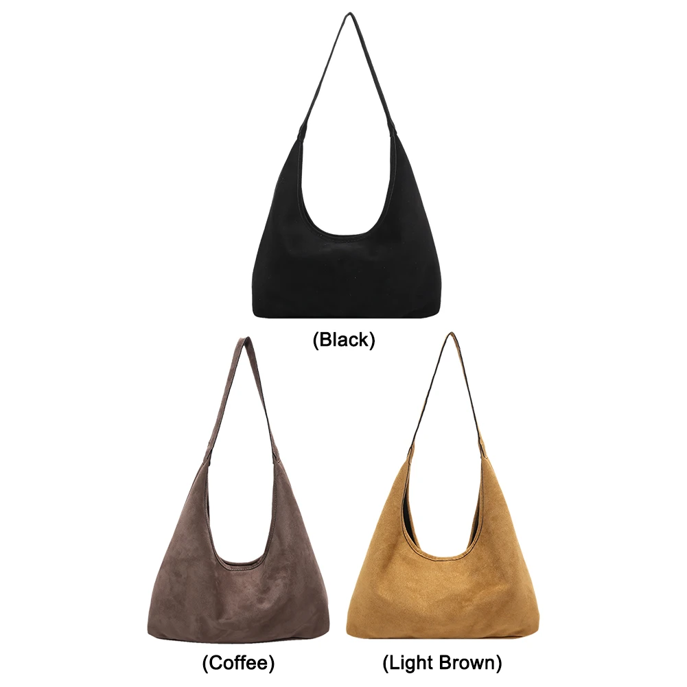 المرأة الجلد المدبوغ مترهل المتشرد حقيبة المغناطيسي إغلاق تحت الإبط حقيبة بلون العصرية حمل حقيبة التسوق حقيبة السفر