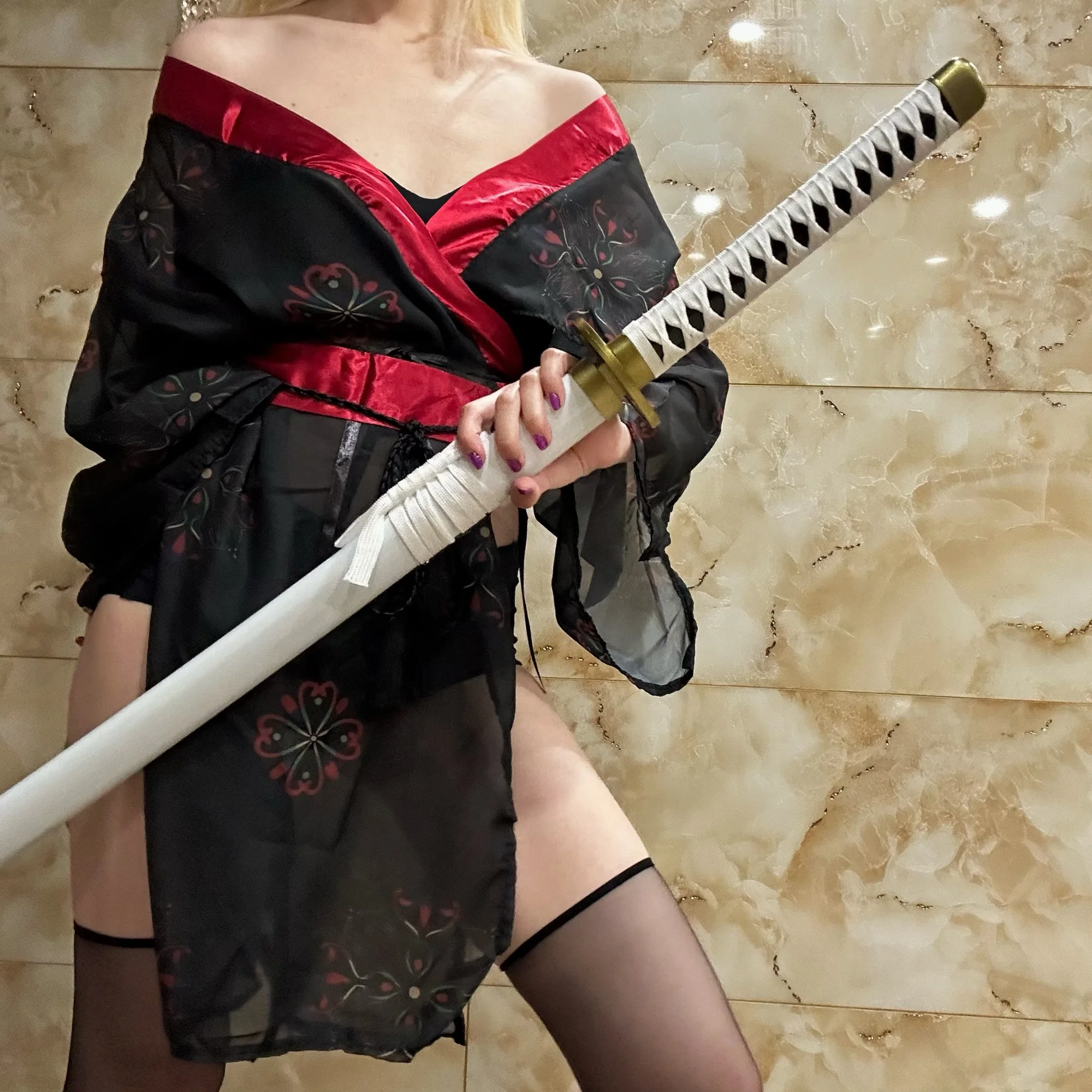 Espada katana de madeira roronoa zoro, 39.3 polegadas, sabre japonês katana, sabre samurai original, faca ninja, acessórios de cosplay, brinquedo adereço