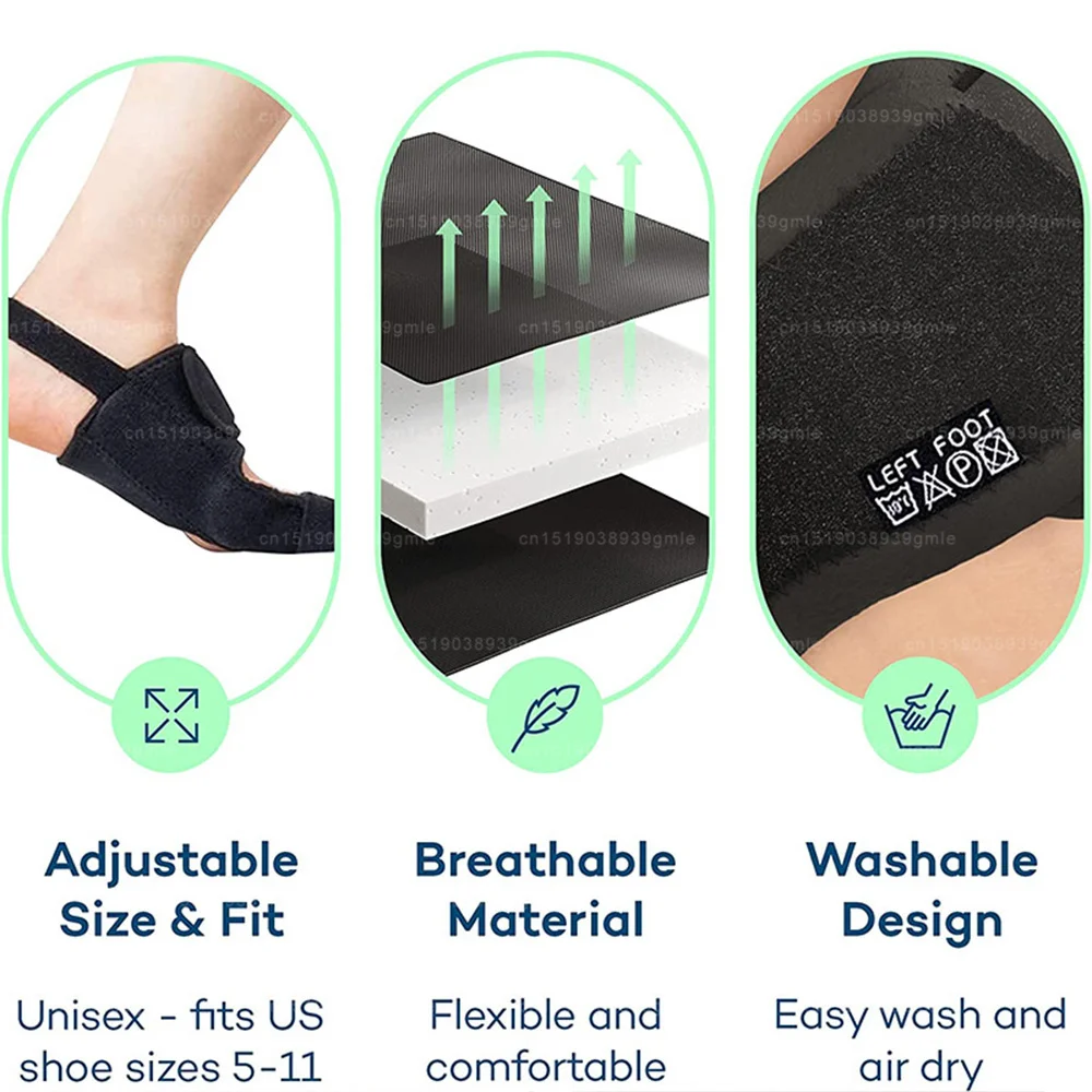 2PCS Orthotics Splint Big Toe Straightener, Bone Thumb Adjuster, Protector, Hallux Valgus, Pain Relief, Foot Care Tools, Splint
