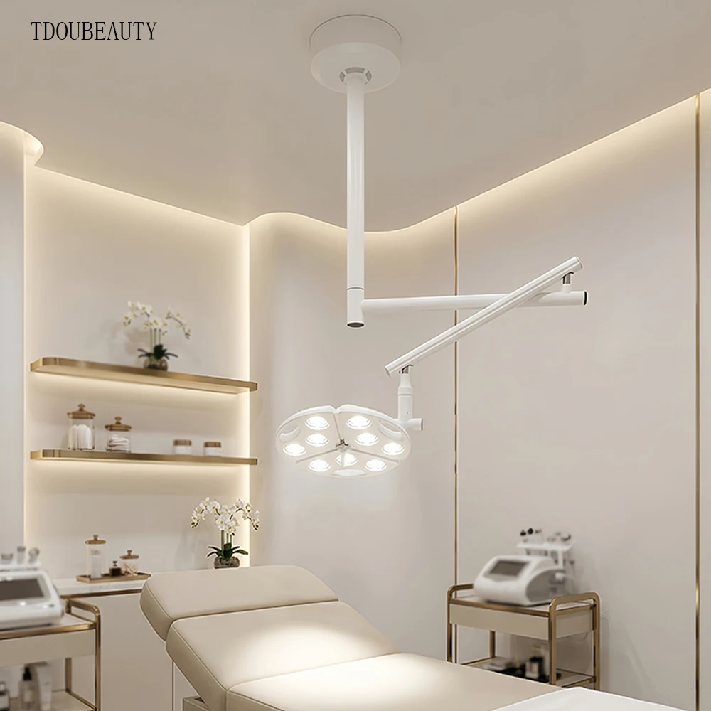 

TDOUBEAUTY 90W LED Ceiling Surgical Light Medical Exam Lamp for Micro Plastic Surgery, Veterinary & Beauty Use