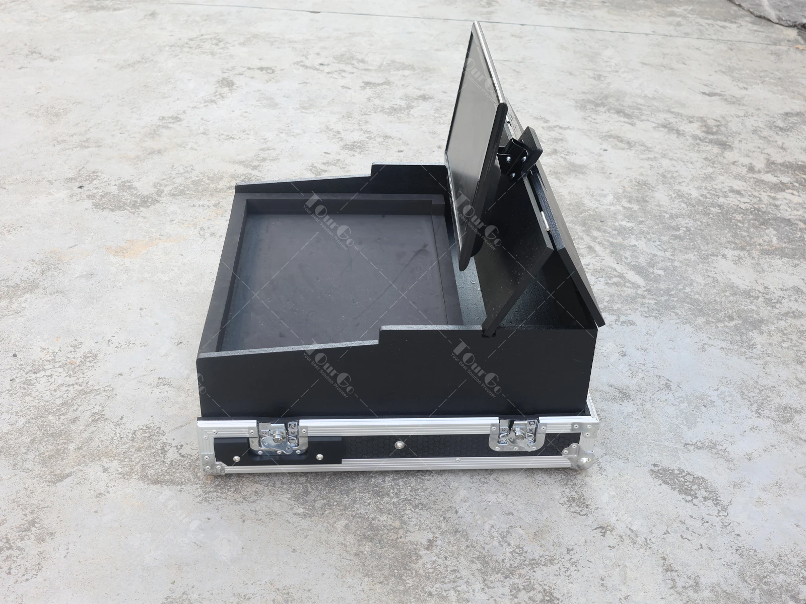 Waves EMotion LV1 Mixer Controller Flight Case tout-en-un avec extractible et tiroir