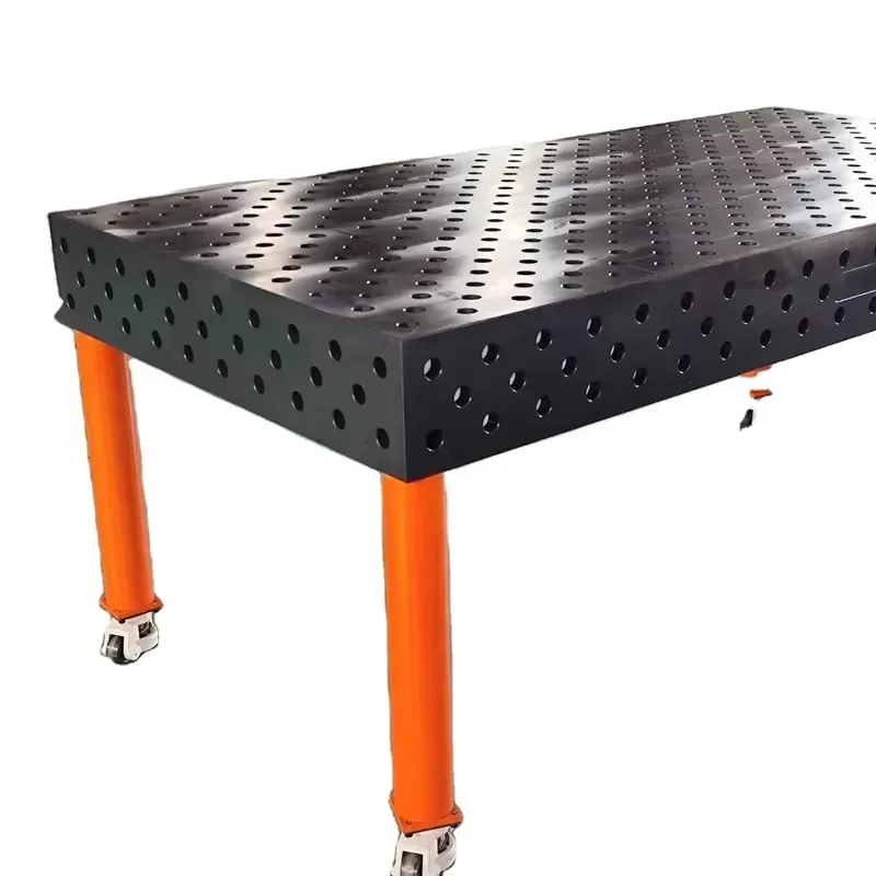 

New Customizable Size 3D Rib Structure Industrial Use Steel & HT300 Cast Iron 3D Welding Table Clamps No Electricity