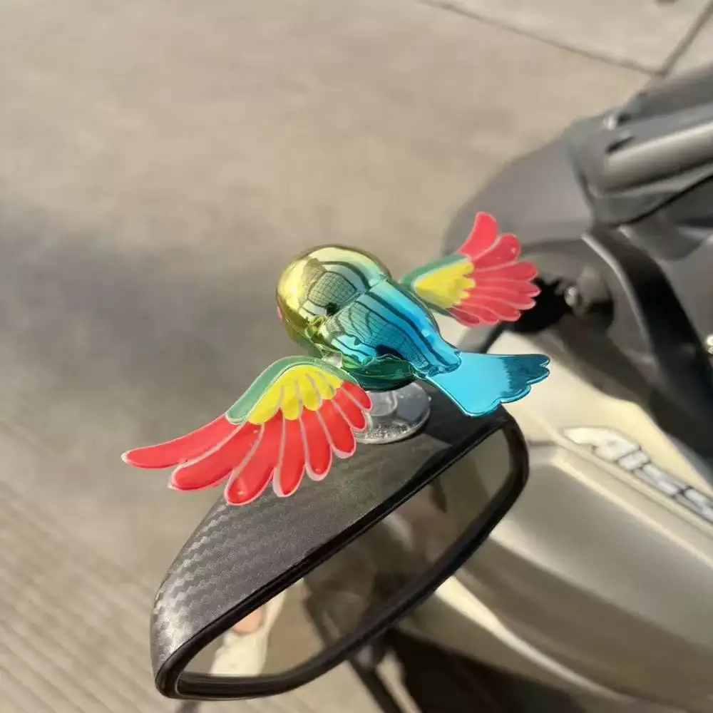 محاكاة الطائر الطائر الطائر زينة السيارات سماعة الملحقات الإبداعية شخصية مركبة كهربية زينة الأطفال T