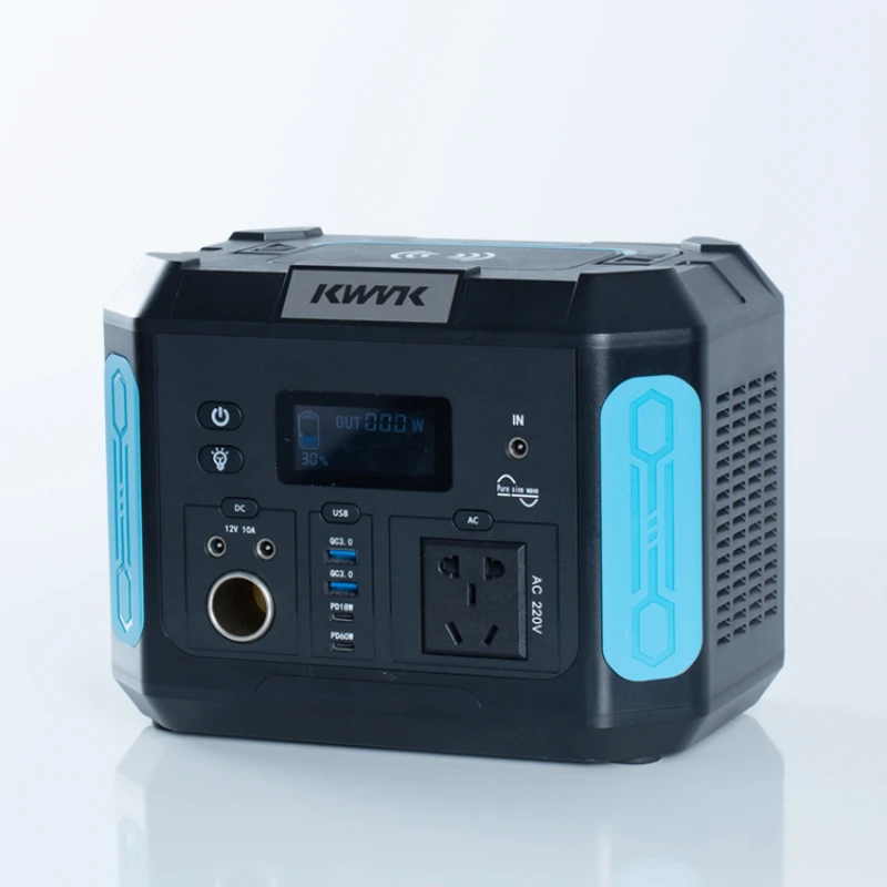 2022 New Promotional 500W/600W Portable Power Station For Outdoor Camping/Hiking Power Supply