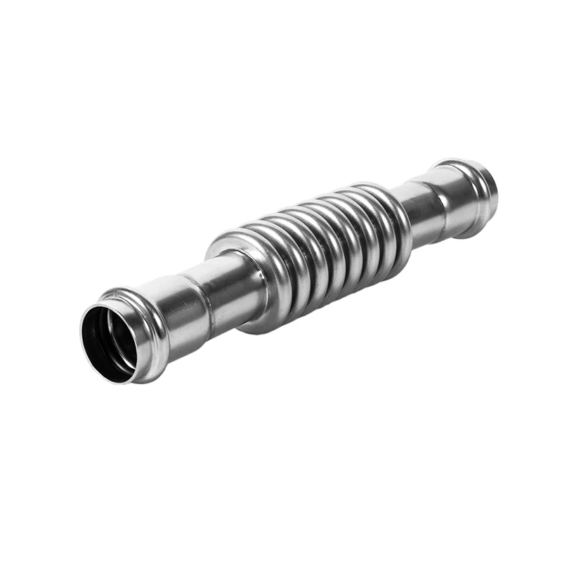 Stainless Steel Press-Connect Corrugated TubingExtension Tubes  Stretch Tubes Compensators Quick coupling accessories DN32 DN25