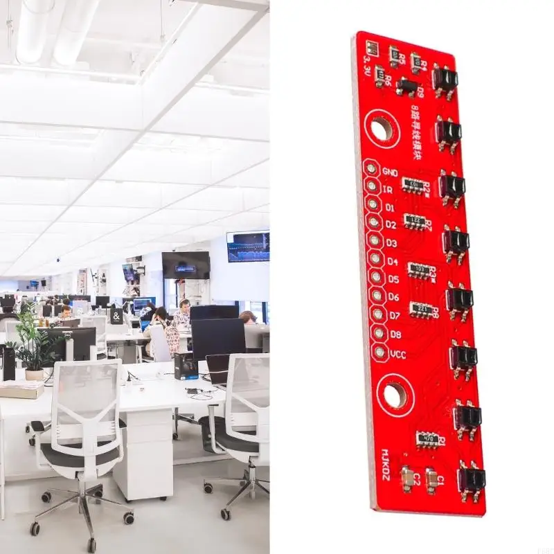 F68C เซ็นเซอร์ตรวจจับอินฟราเรดโมดูล DIY สำหรับเครื่องตรวจจับอินฟราเรด 8 บิตเซ็นเซอร์