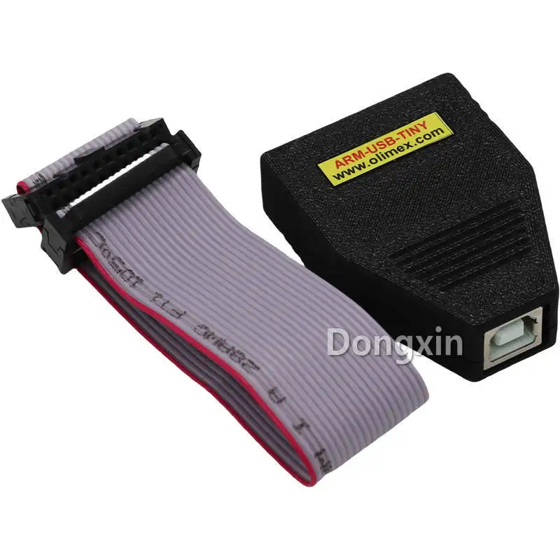 ARM-USB-TINY ذراع منخفض التكلفة USB JTAG (مدعم بواسطة OPENOCD ARM DEBUGGER)
