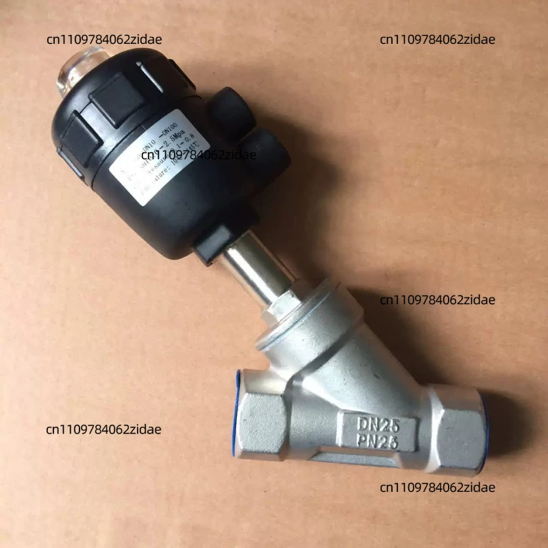 For Y-Type Angle Seat Valve HDN15/20/25/32/40/50 Plastic Head High Temp Steam Corrosion Resistant