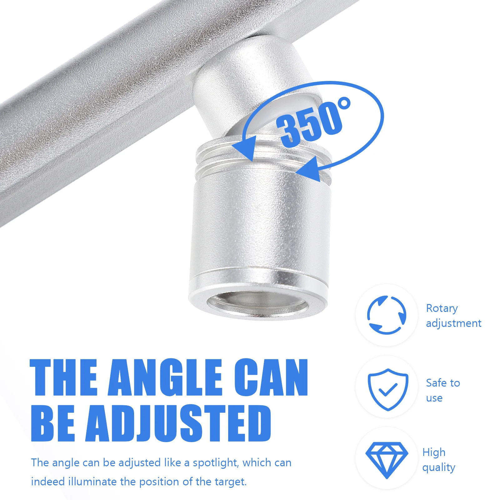 Led Spotlight Compact Display Light For Jewelry Store Gallery Window Cabinet Indoor Use Durable Atmosphere Lighting #5