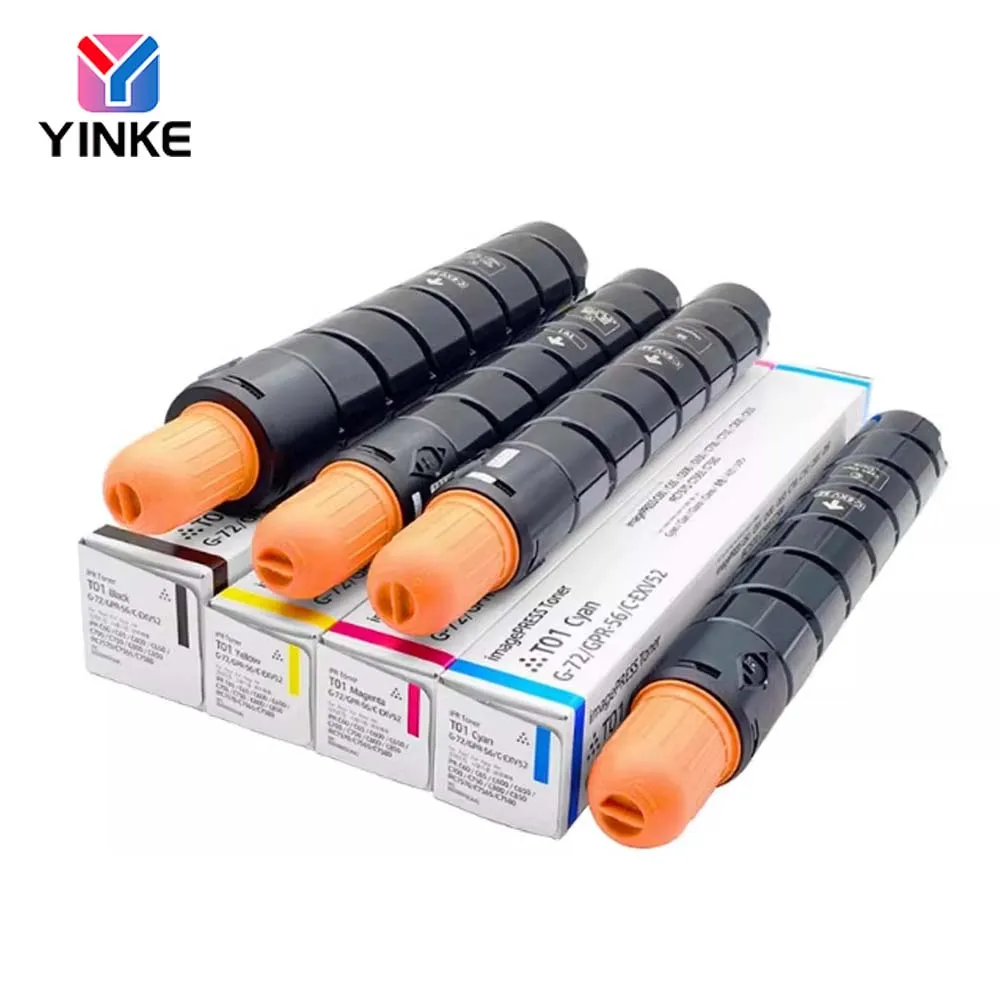 

1PC T01 Toner Cartridge For Canon C60 C65 C600 C650 C700 C750 C800 C850 IR C7570 C7565 C7580 High Quality Compatible Color Toner