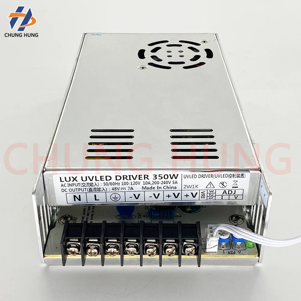 48V 7A Adjustable UV‑LED Driver Power Supply, Dedicated Power Controller for UV Curing Lamp UV Flatbed Printer