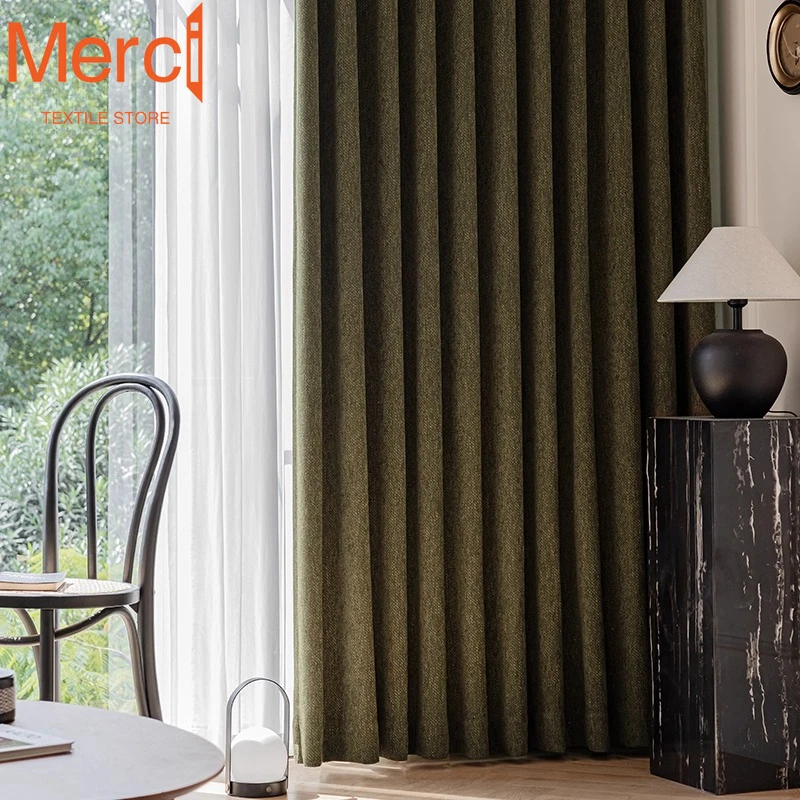 Merci loja têxtil novo persona - Home Textiles Luxury Curtains avaliação e preço