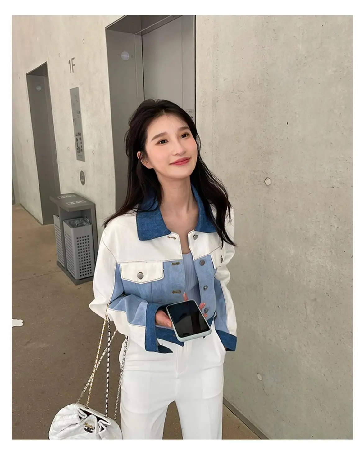 Basic Jackets Women Vintage Denim Outwear Autumn New Loose Korean Style Casual Cropped Ins Fashion Ladies Harajuku Elegant Mujer