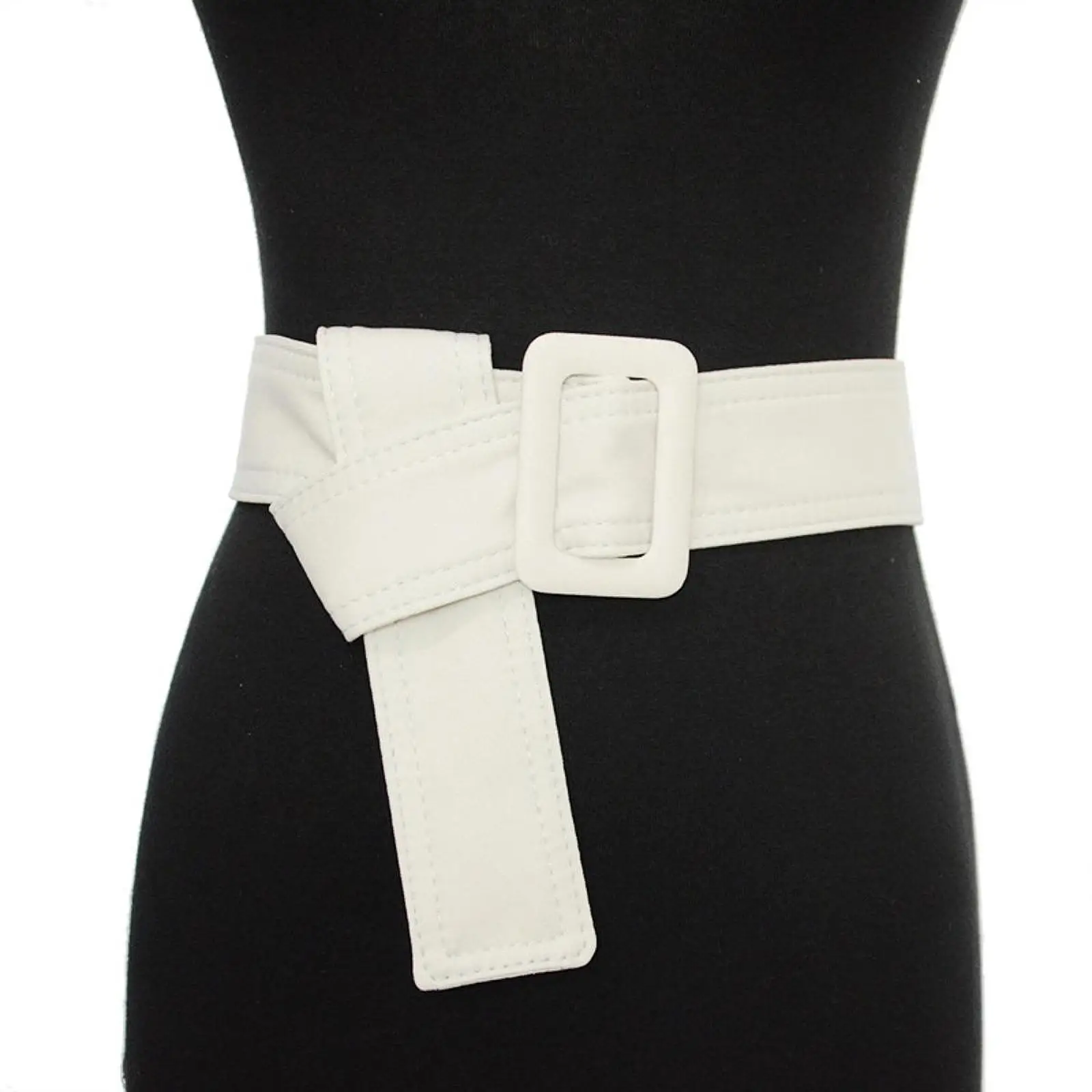 Women Trench Coat Belt Casual Comfortable Overcoat Waist Belt with Buckle Lightweight Cloth Dress Jacket Shirt Portable Wide