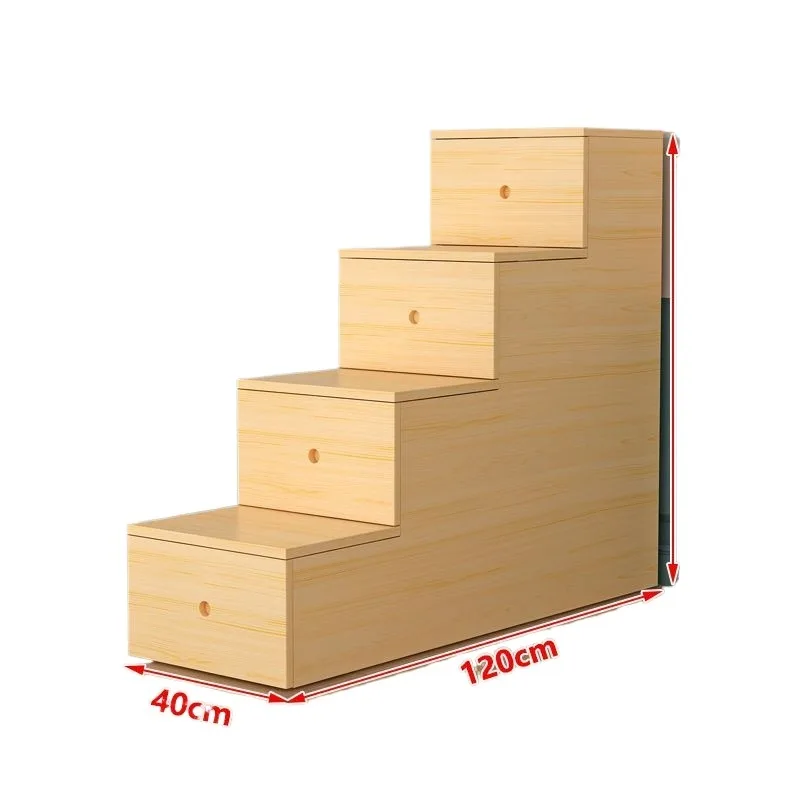 Solid wood ladder cabinet, buy ladder cabinet separately