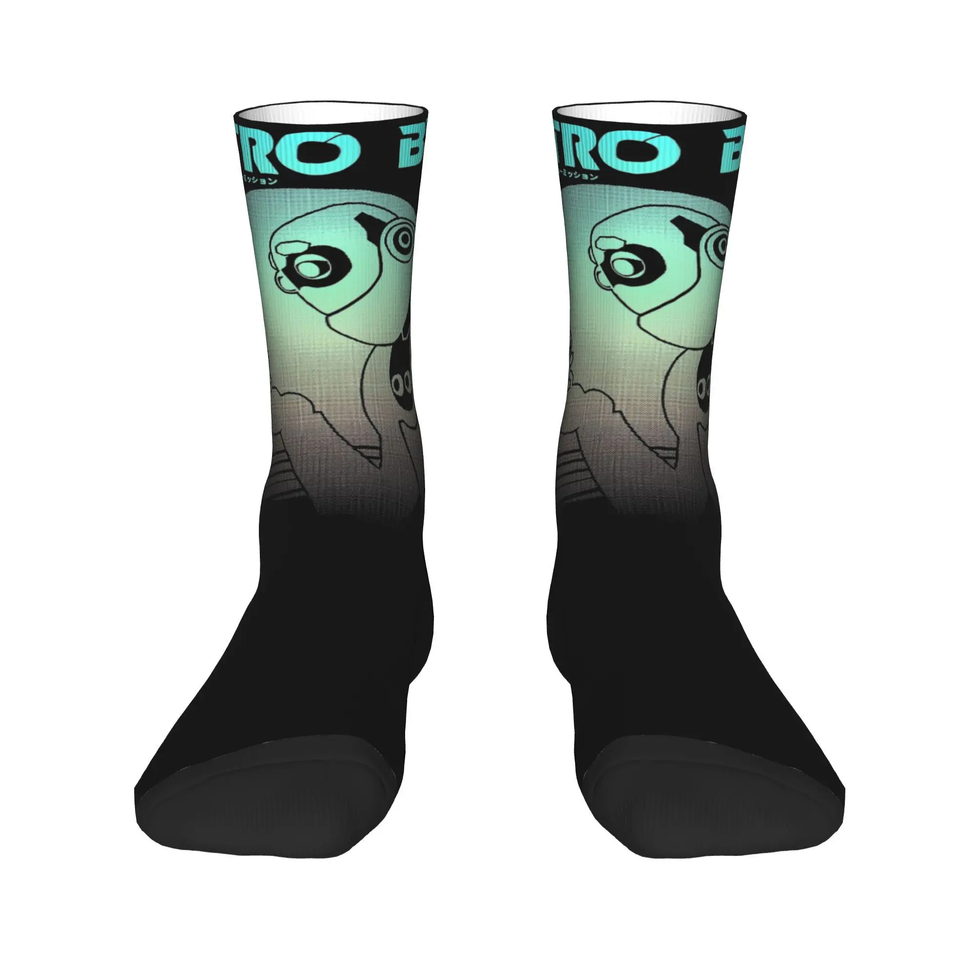 Men Women Astrobot Astros Playroom Socks Sweat Absorbing Home Dress Robot Socks Amazing Gift