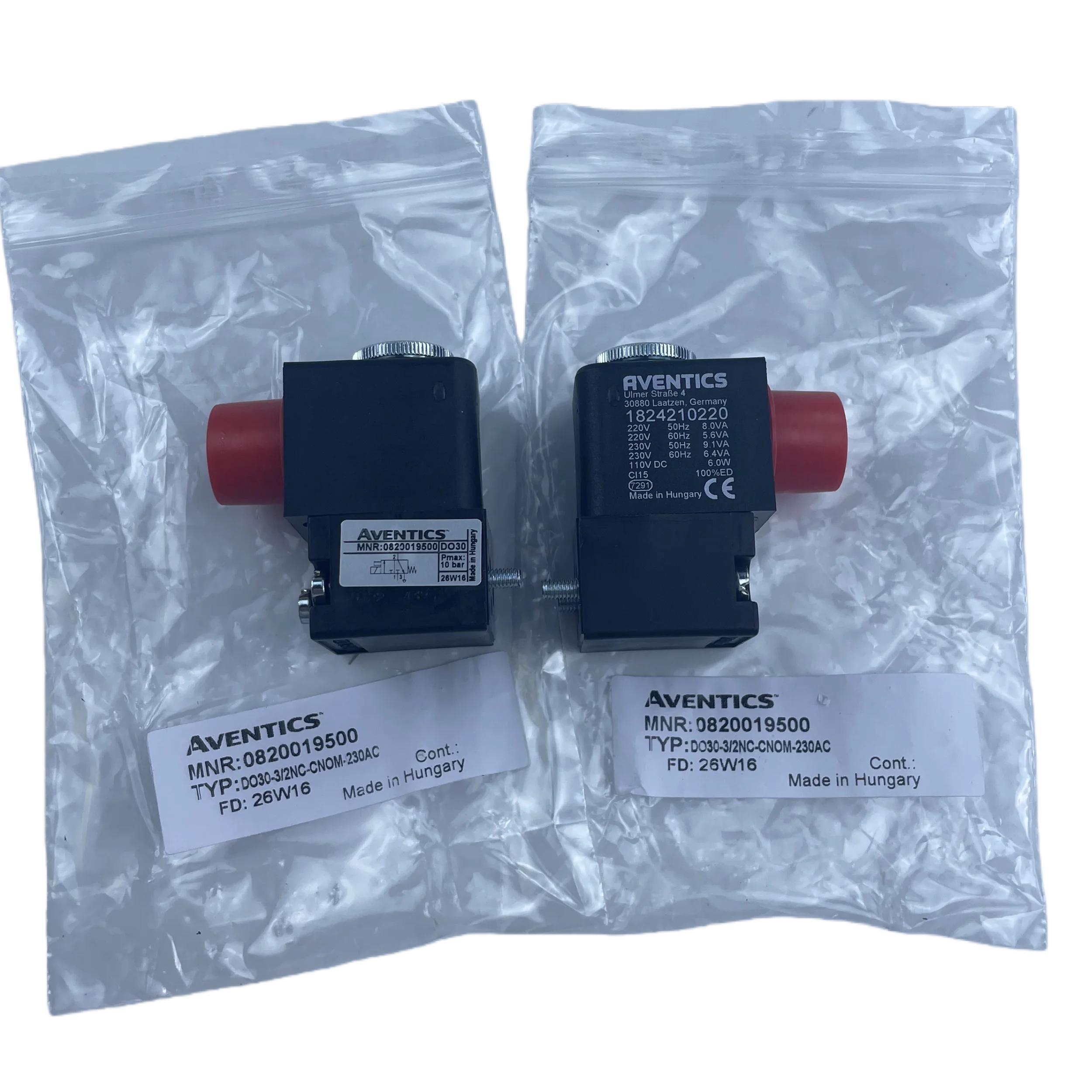 AVENTICS solenoid valve 0820019500, 0820019315, 1824210827, R412010188