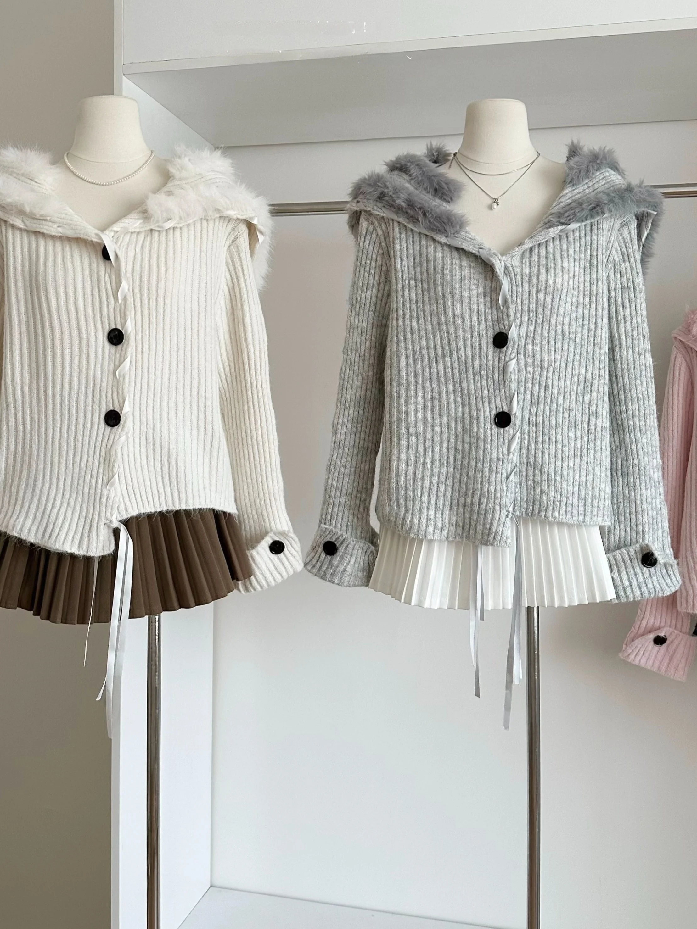 Faionable محبوك سترة مفتوحة المرأة Sle تنوعا الخريف الشتاء جديد وصول Ele شخصية سترة Jaet العصرية