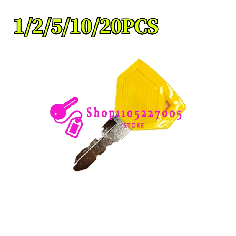 1/2/5/10/20PCS Ignition Keys for YM Excavator EX450 AM879480 LVA803606 1A7880-52100 198360-52160