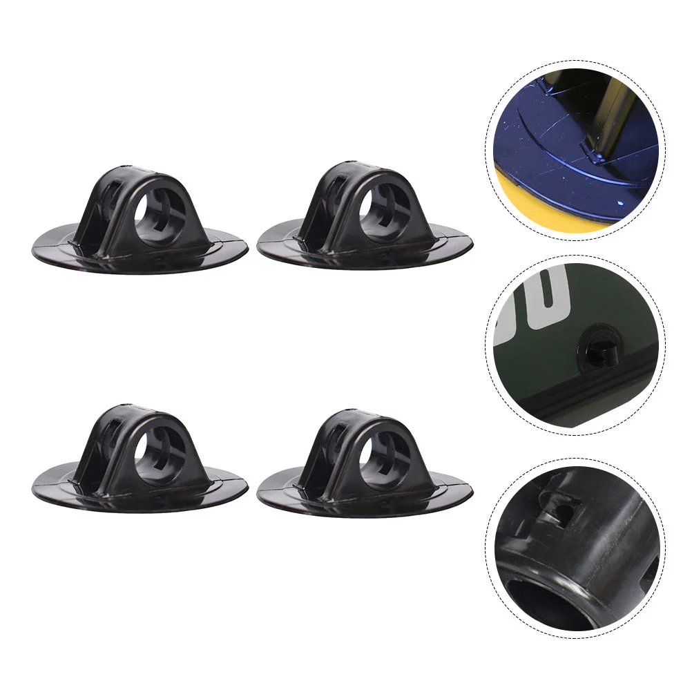 4 Pcs Motor Fixing Bracket License Plate Light Mount Outrigger Clamp Mounting Kayak Fixed Buckle