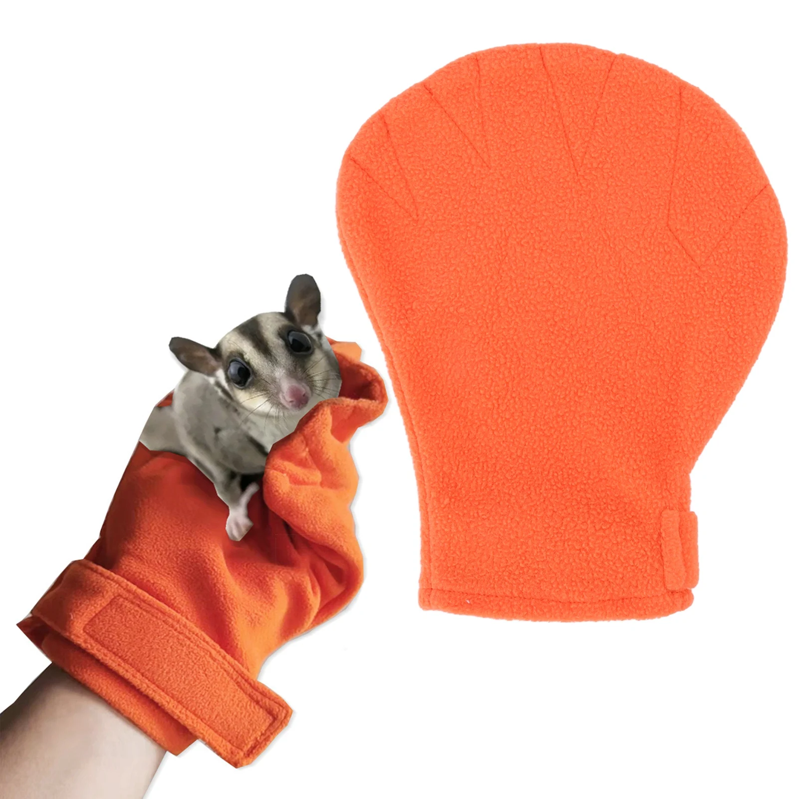 Sugar Glider Bonding Mitt Bite Resistance Small Animals Bonding Calming Glove For Small Animal Sugar Glider Hedgehog Green