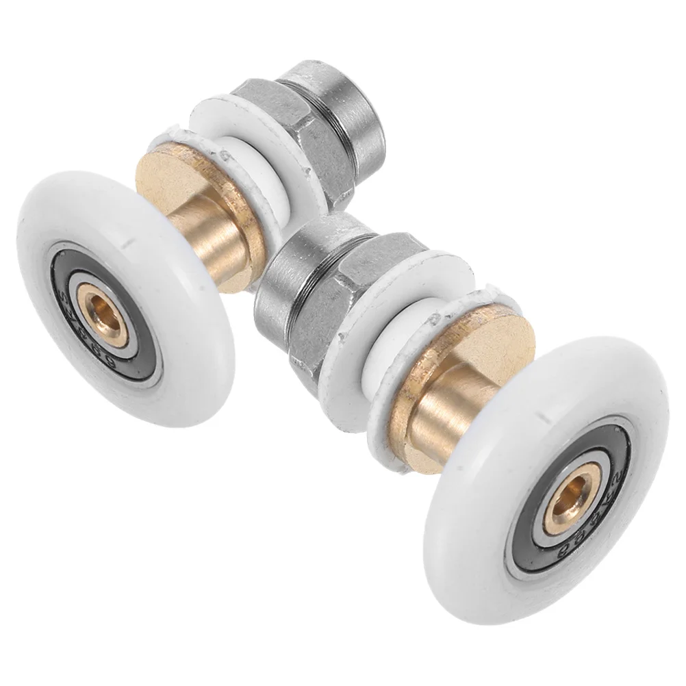 

2pcs Shower Rollers Wheels 25Mm Sliding Glass Track Replacement Parts Smooth Operation Easy Installation Durable Heavy Load