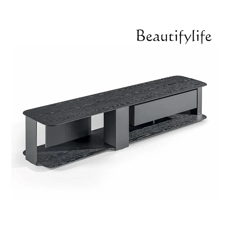 

LJYItalian light luxury TV cabinet, living room home Italian high-end villa large apartment minimalist locker